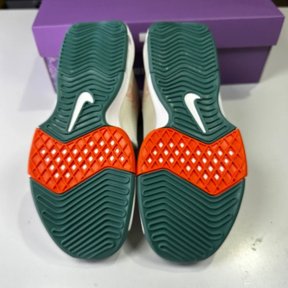 NIKE LEBRON WITNESS 8 VIII Sail/orange/orange FB2239-101 Men's Shoe Size 6.5 NEW